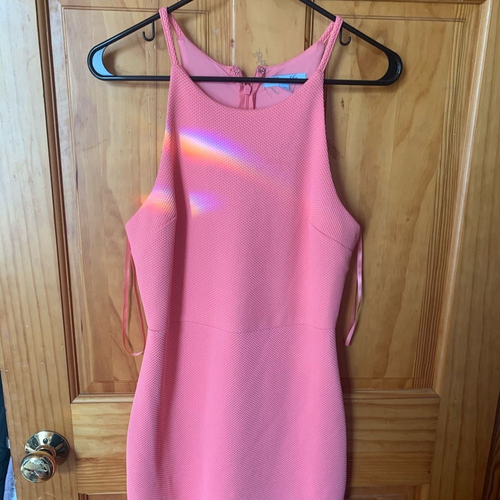 She & Sky Pink women’s fitted dress size medium